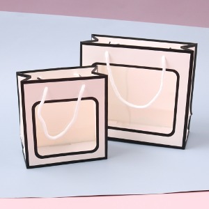 투명창 종이쇼핑백(소/대)